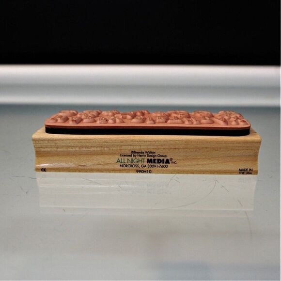 Happy Birthday Presents 3 Rubber Stamps All Night Media Sarah Beise Katie & Co - Picture 5 of 11